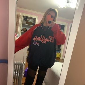 vintage bills pullover windbreaker